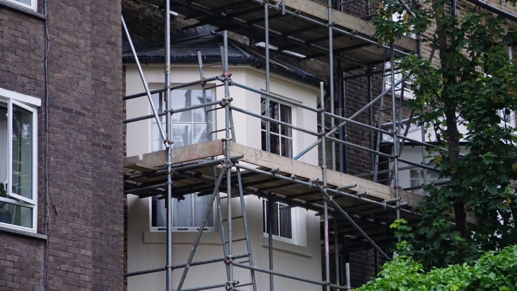 London facade restoration