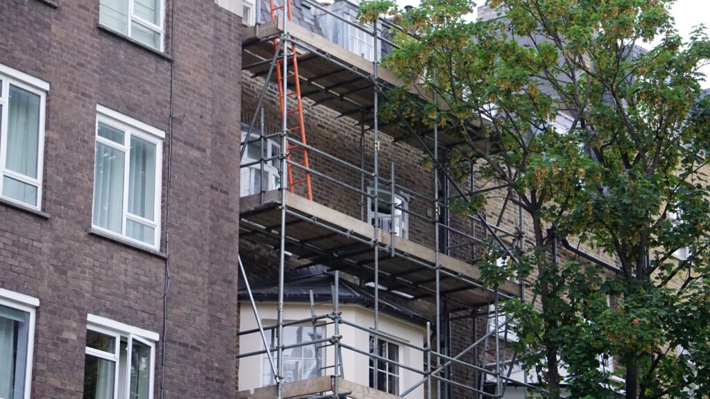 London facade restoration