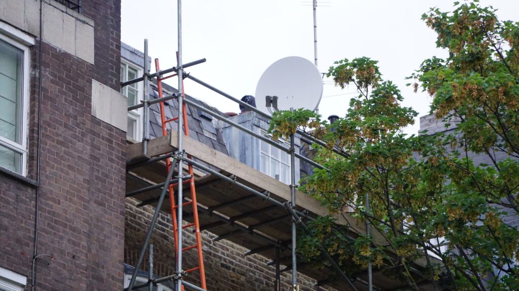 London facade restoration