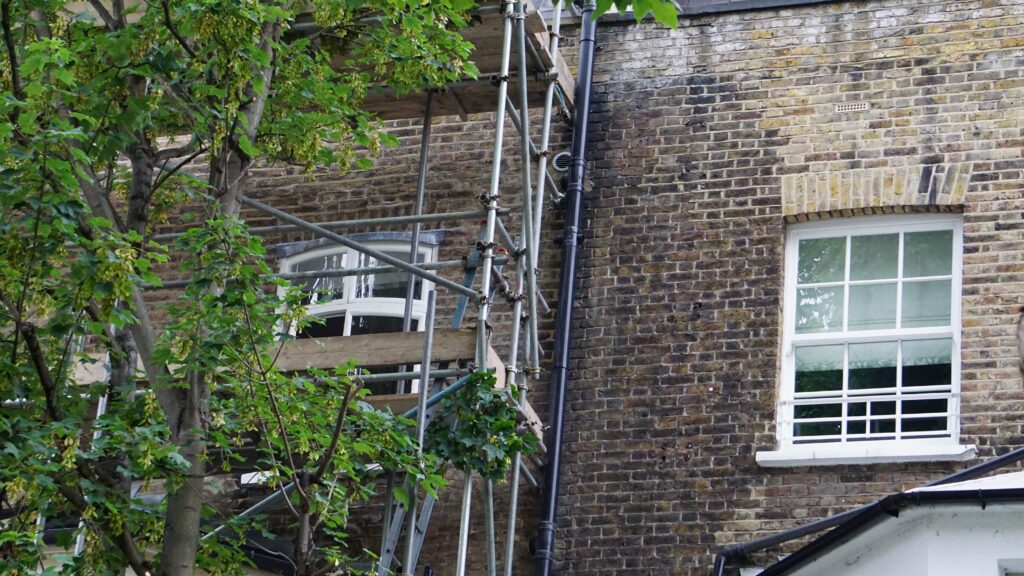 London facade restoration
