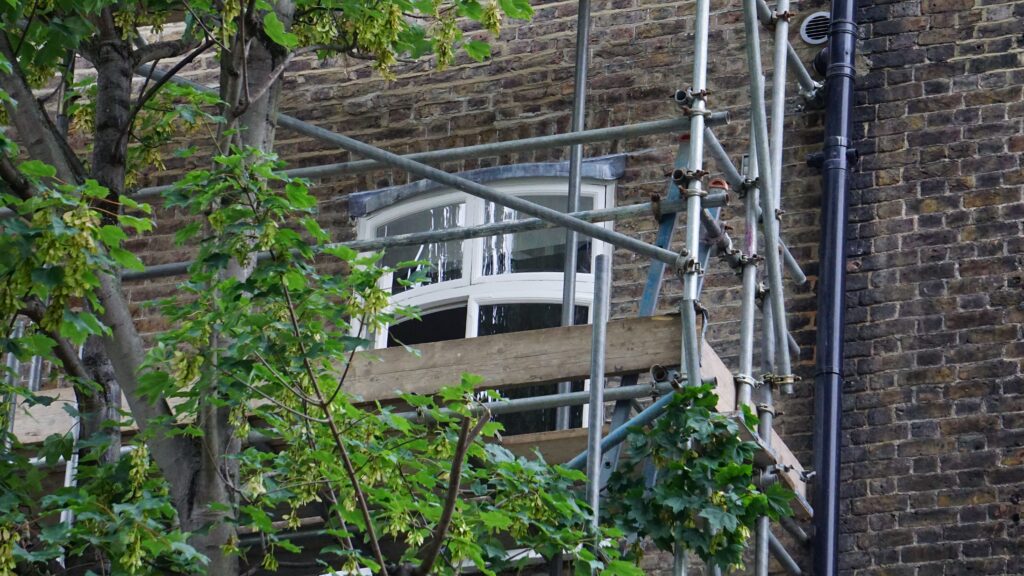 London facade restoration