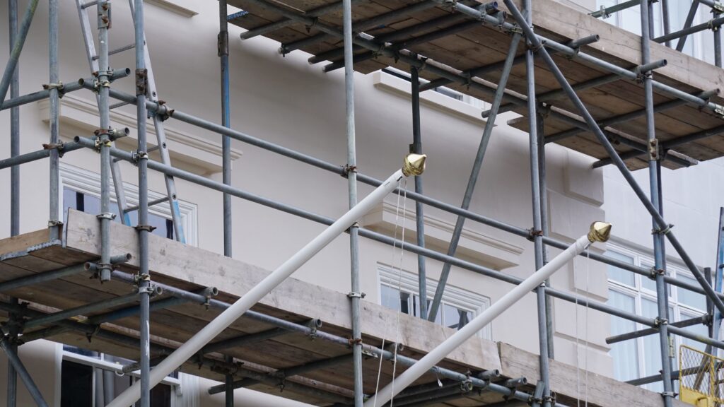 London facade restoration