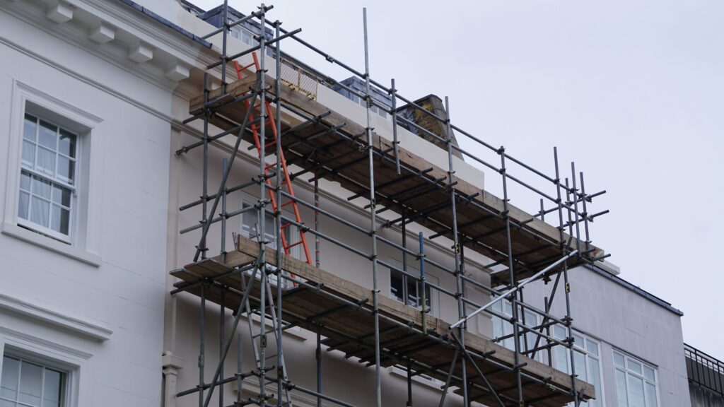 London facade restoration