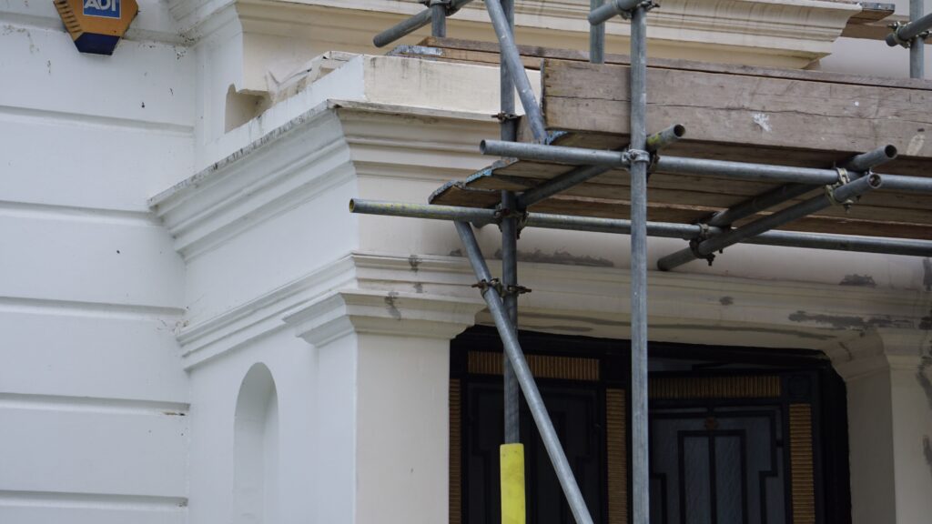 London facade restoration