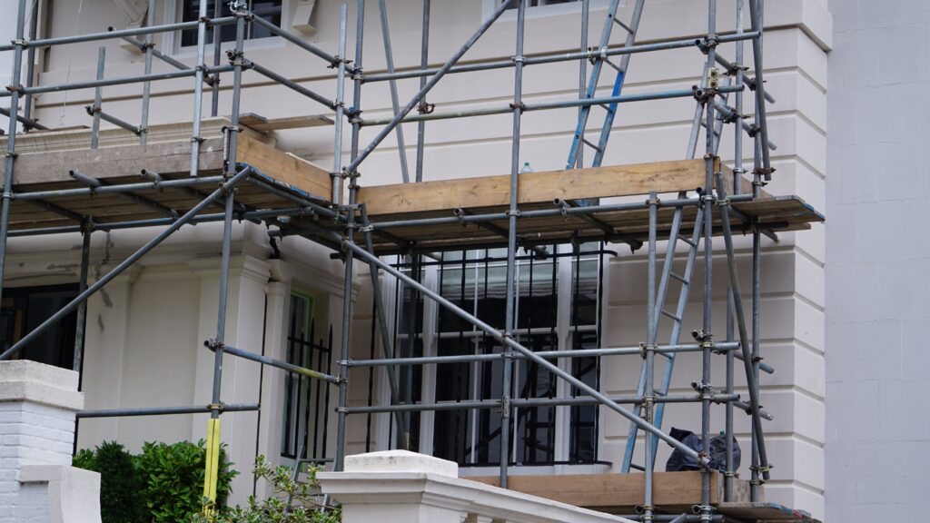 London facade restoration