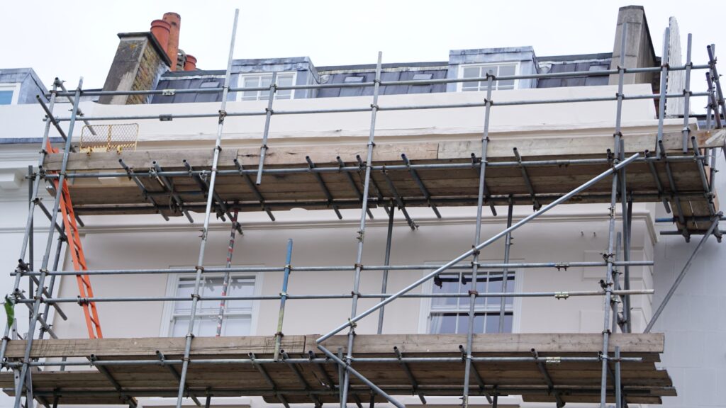 London facade restoration