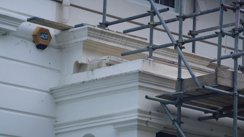 London facade restoration