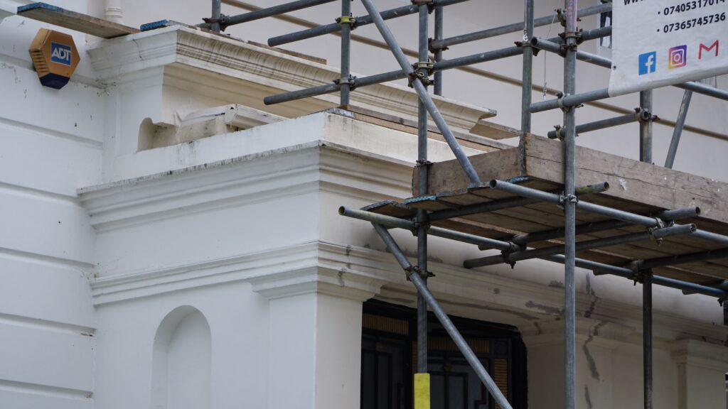 London facade restoration
