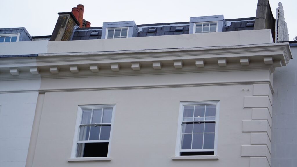 London facade restoration