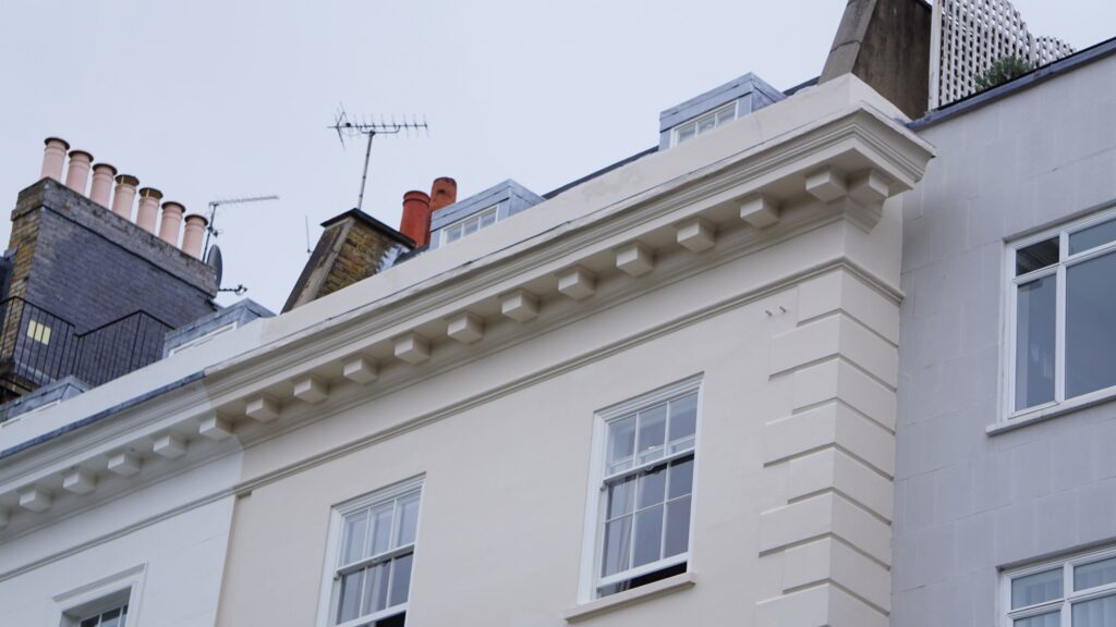 London facade restoration